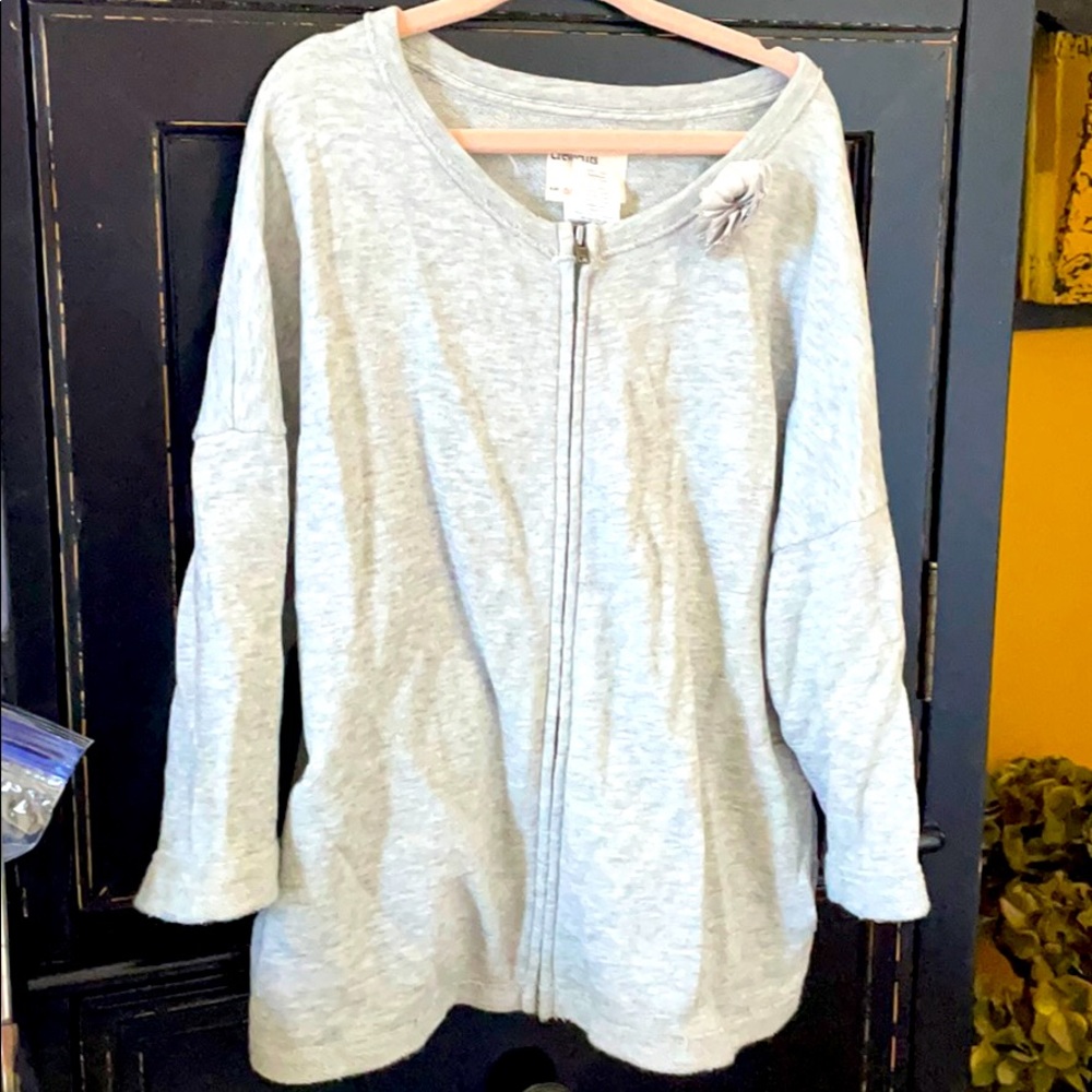 Crewcuts Girls zip up sweatshirt